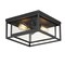 Maxim Lighting Cabana 2-Light Flush Mount 3031CDBK - alternate 1